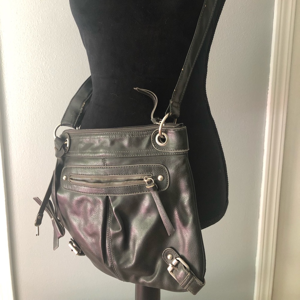 Black crossbody purse